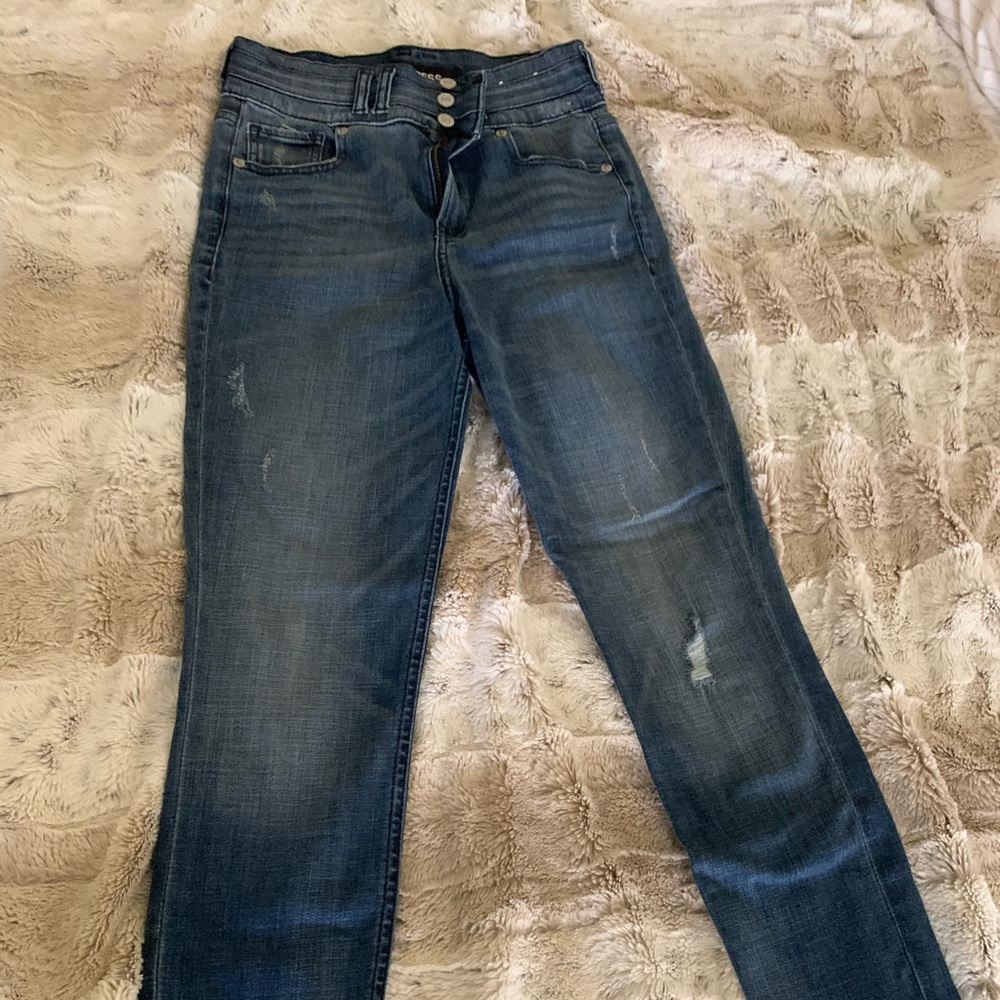Express high rise jeans